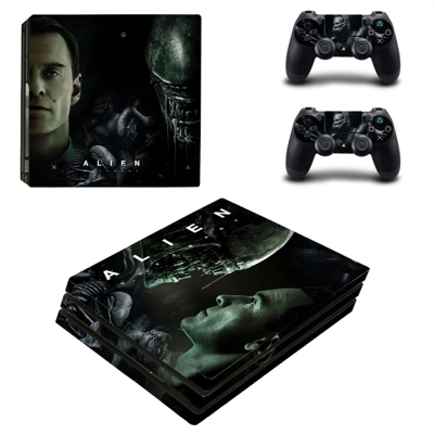 Alien Covenant decal skin for PS4 Pro Console and 2 Controllers