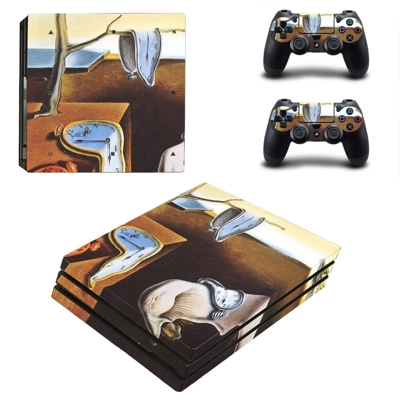 The Persistence of Memory decal skin for PS4 Pro Console a.. The Persistence of Memory decal skin for PS4 Pro Console a..
