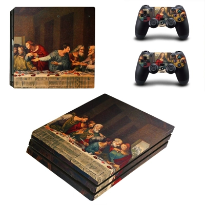 Jesus christ last supper painting decal skin for PS4 Pro C.. Jesus christ last supper painting decal skin for PS4 Pro C..