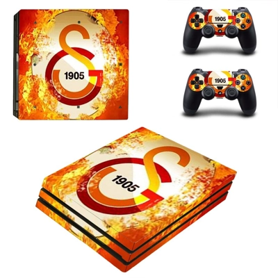 Galatasaray SK decal skin for PS4 Pro Console and 2 Controllers