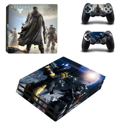 Destiny 2 decal skin for PS4 Pro Console and 2 Controllers Destiny 2 decal skin for PS4 Pro Console and 2 Controllers