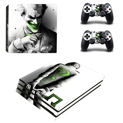 Batman Arkham Knight Joker decal skin for PS4 Pro Console .. Batman Arkham Knight Joker decal skin for PS4 Pro Console ..