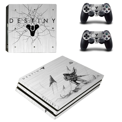 Destiny decal skin for PS4 Pro Console and 2 Controllers Destiny decal skin for PS4 Pro Console and 2 Controllers