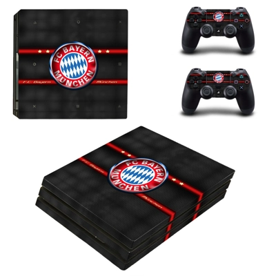 FC Bayern Munich decal skin for PS4 Pro Console and 2 Controllers