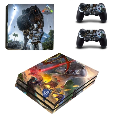 Ark Survival Evolved decal skin for PS4 Pro Console and 2 Controllers