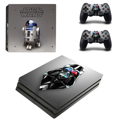Star Wars decal skin for PS4 Pro Console and 2 Controllers