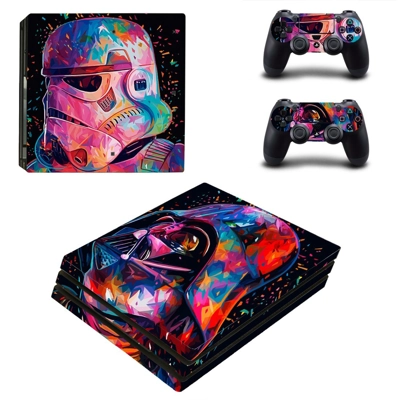 Star Wars decal skin for PS4 Pro Console and 2 Controllers