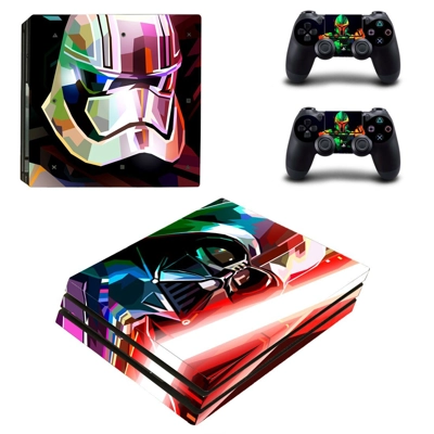 Star Wars decal skin for PS4 Pro Console and 2 Controllers