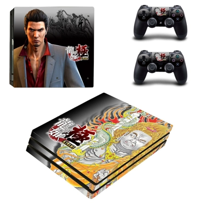 Yakuza 6 The Song of Life decal skin for PS4 Pro Console a.. Yakuza 6 The Song of Life decal skin for PS4 Pro Console a..
