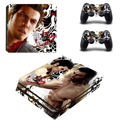 Yakuza 6 The Song of Life decal skin for PS4 Pro Console a.. Yakuza 6 The Song of Life decal skin for PS4 Pro Console a..