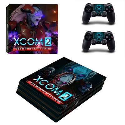 XCOM 2 war of the chosen decal skin for PS4 Pro Console and 2 Controllers