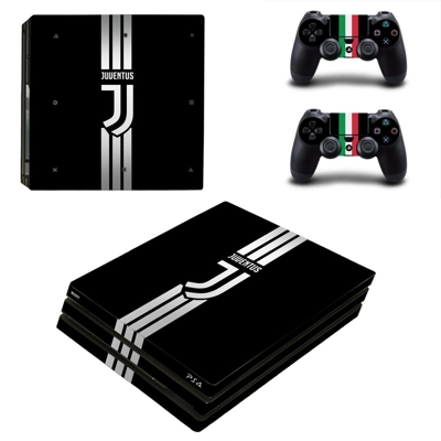 Juventus FC decal skin for PS4 Pro Console and 2 Controllers