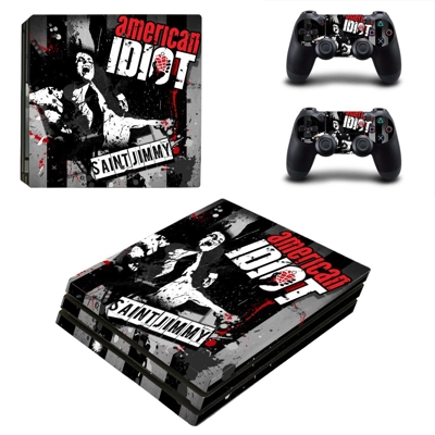 American Idiot st Jimmy decal skin for PS4 Pro Console and.. American Idiot st Jimmy decal skin for PS4 Pro Console and..