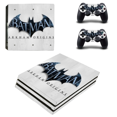 Batman Arkham Origins decal skin for PS4 Pro Console and 2..