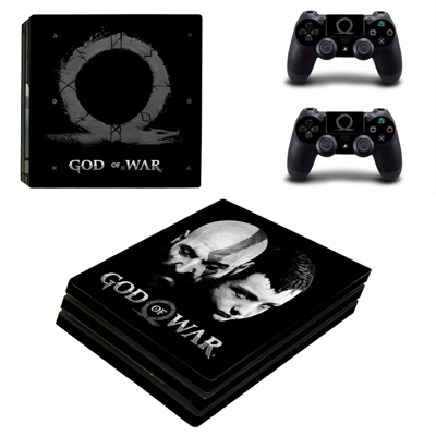 God of War 4 decal skin for PS4 Pro Console and 2 Controll.. God of War 4 decal skin for PS4 Pro Console and 2 Controll..