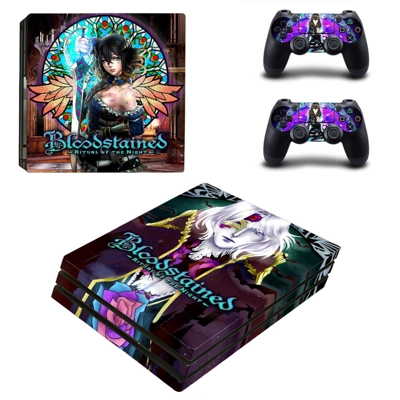 Bloodstained Ritual of the Night decal skin for PS4 Pro Co..