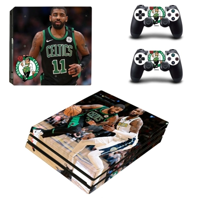 Kyrie Irving decal skin for PS4 Pro Console and 2 Controll..