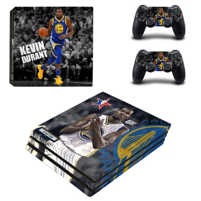 Kevin Durant decal skin for PS4 Pro Console and 2 Controll..