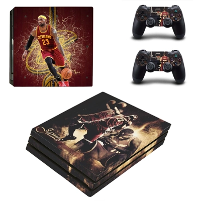 Cleveland Cavaliers decal skin for PS4 Pro Console and 2 Controllers