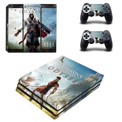 Assassin's Creed Odyssey decal skin for PS4 Pro Console an..