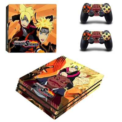 Naruto to Boruto decal skin for PS4 Pro Console and 2 Cont..