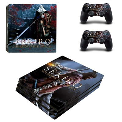 Sekiro Shadows Die Twice decal skin for PS4 Pro Console an..