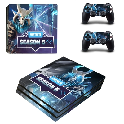 Fortnite decal skin for PS4 Pro Console and 2 Controllers