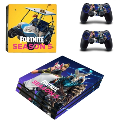 Fortnite decal skin for PS4 Pro Console and 2 Controllers