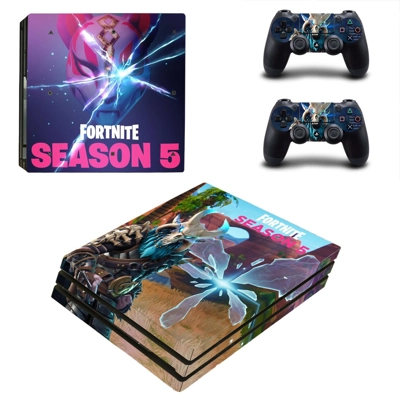 Fortnite decal skin for PS4 Pro Console and 2 Controllers