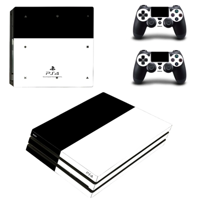 Classic decal skin for PS4 Pro Console and 2 Controllers
