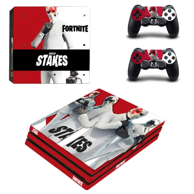 Fortnite decal skin for PS4 Pro Console and 2 Controllers Fortnite decal skin for PS4 Pro Console and 2 Controllers