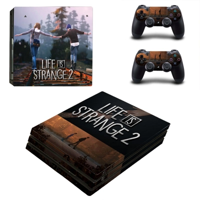 Life is Strange 2 decal skin for PS4 Pro Console and 2 Controllers
