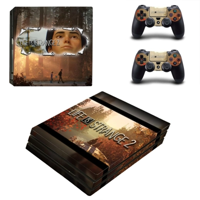 Life is Strange 2 decal skin for PS4 Pro Console and 2 Controllers