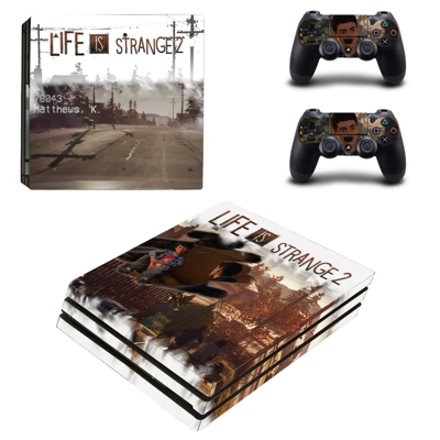 Life is Strange 2 decal skin for PS4 Pro Console and 2 Con..