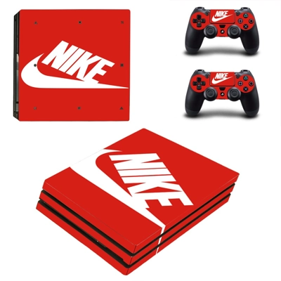 Nike decal skin for PS4 Pro Console and 2 Controllers