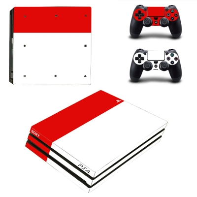 Sony Classic decal skin for PS4 Pro Console and 2 Controllers