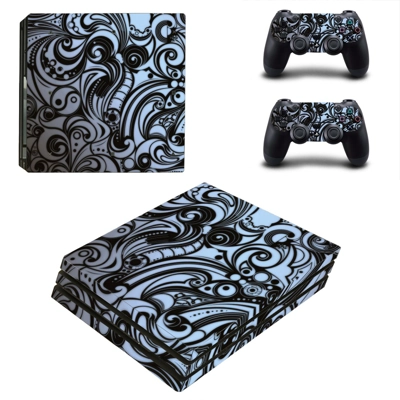 Mythical creature decal skin for PS4 Pro Console and 2 Controllers
