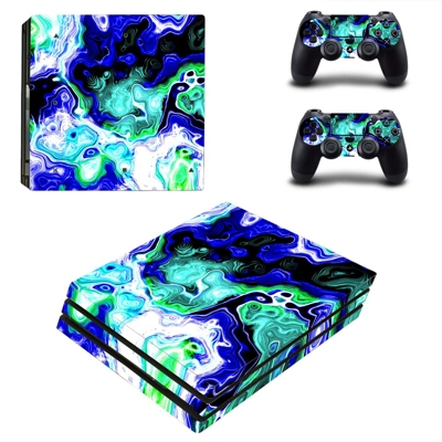 Mythical creature decal skin for PS4 Pro Console and 2 Controllers