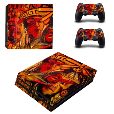 Ortega maila decal skin for PS4 Pro Console and 2 Controll..