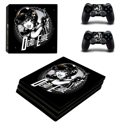 Dead eyre decal skin for PS4 Pro Console and 2 Controllers
