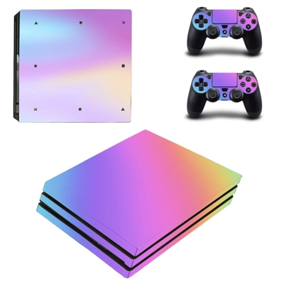 Classic Pink decal skin for PS4 Pro Console and 2 Controllers