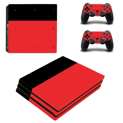 Wood Board decal skin for PS4 Pro Console and 2 Controllers