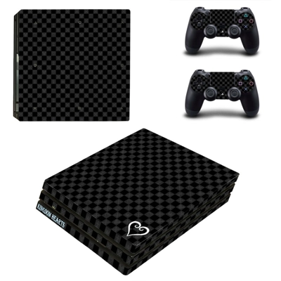 Kingdom Hearts decal skin for PS4 Pro Console and 2 Controllers