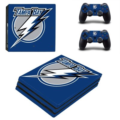 Tampa Bay decal skin for PS4 Pro Console and 2 Controllers