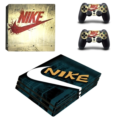 Nike decal skin for PS4 Pro Console and 2 Controllers