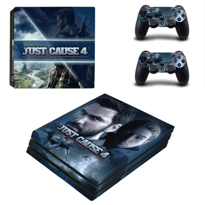 Just Cause 4 decal skin for PS4 Pro Console and 2 Controllers