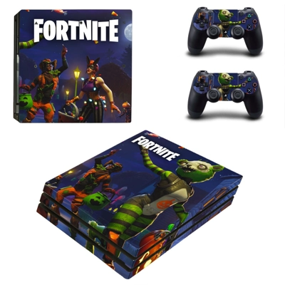 Fortnite decal skin for PS4 Pro Console and 2 Controllers