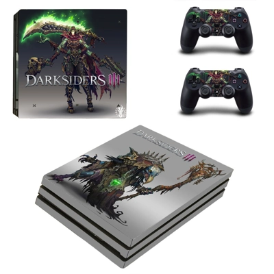 Darksiders 3 decal skin for PS4 Pro Console and 2 Controllers