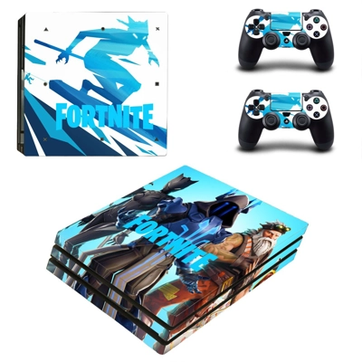 Fortnite decal skin for PS4 Pro Console and 2 Controllers