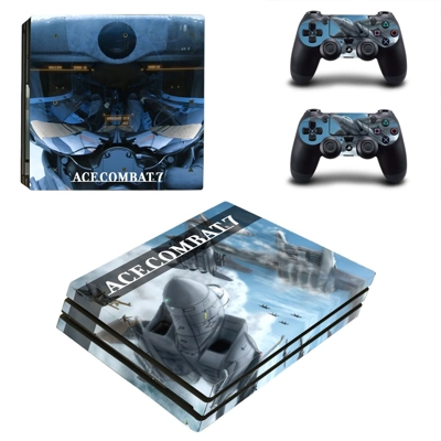 Abstraction decal skin for PS4 Pro Console and 2 Controllers
